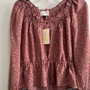 Universal Thread Mauve Blouse